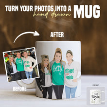 Load image into Gallery viewer, Best Team Bride personalized Custom Gift Mug
