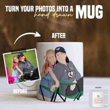 Load image into Gallery viewer, Personalized Best Friends Granddaughter Mugs
