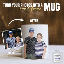 Load image into Gallery viewer, personalized favorite grandson coffee mug
