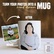 Load image into Gallery viewer, Mom Mug Sticker designs customize for a personal touch
