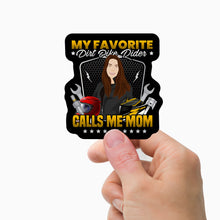 Load image into Gallery viewer, Motocross Mom Stickers Personalized
