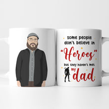 Load image into Gallery viewer, Personalized Hero Dad Mug

