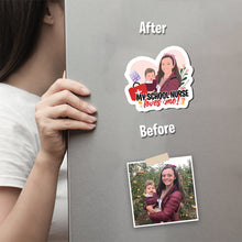 Load image into Gallery viewer, My School Nurse Loves Me Magnet designs customize for a personal touch
