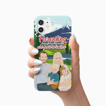 Load image into Gallery viewer, Parenting Phone Case Personalized
