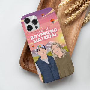 Personalized Boyfriend Material Phone Cases