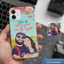 Load image into Gallery viewer, Personalized Custom Drawn Funny Wife Phone Cases with Photos
