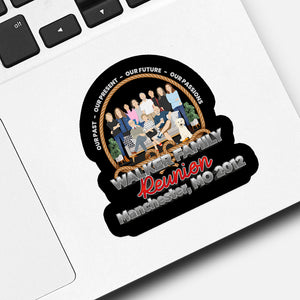 Personalized Family Reunion  Sticker designs customize for a personal touch