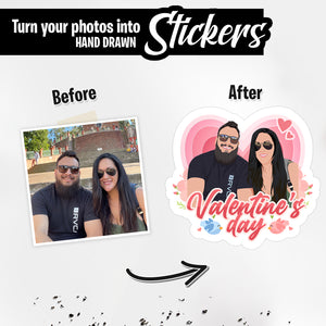 Personalized Happy Valentines Day Gift Stickers Sets