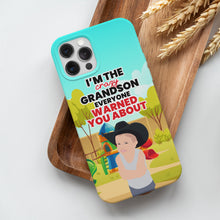 Load image into Gallery viewer, Personalized I’m the Crazy Grandson Phone Cases
