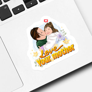 Personalized Love your Mother Sticker designs customize for a personal touch