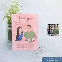 Load image into Gallery viewer, Personalized Stickers for Anniversary Card
