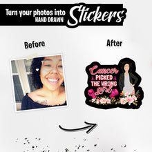 Load image into Gallery viewer, Personalized Stickers for Cancer Survivor
