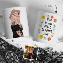 Load image into Gallery viewer, Personalized Stickers for Christian Mug
