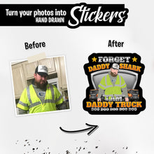 Load image into Gallery viewer, Personalized Stickers for Custom Dad Truck Stickers
