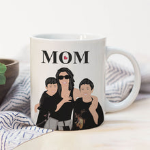 Load image into Gallery viewer, Personalized Stickers for Custom Mom Mug
