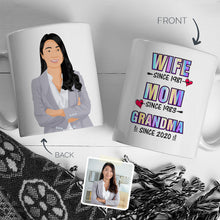 Load image into Gallery viewer, Personalized Stickers for Mom Mug
