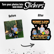 Load image into Gallery viewer, Personalized Stickers for Mother with Son
