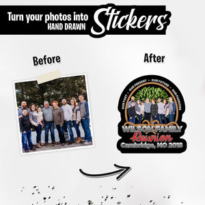 Personalized Stickers for Personalized Family Reunion 