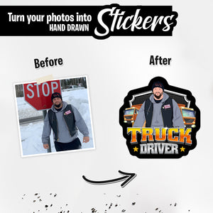 Personalized Stickers for Personalized Truck Driver
