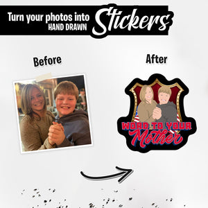 Personalized Stickers for Word to your Mother