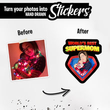 Load image into Gallery viewer, Personalized Stickers for World&#39;s Best Mom
