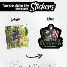 Load image into Gallery viewer, Personalized Stickers for Afghanistan veteran
