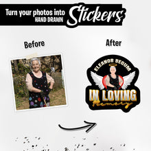 Load image into Gallery viewer, Personalized Stickers for in Memory of 
