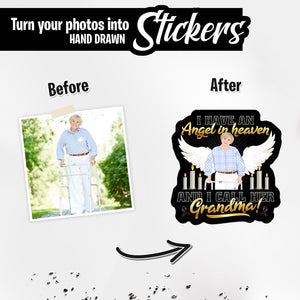 Personalized Stickers for Custom in Memory of 