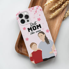 Load image into Gallery viewer, Personalized Best Mom Like Ever Phone Cases
