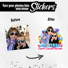 Load image into Gallery viewer, Personalized Stickers for Autism Support
