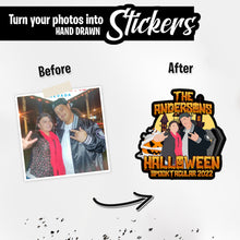 Load image into Gallery viewer, Personalized Stickers for Family Spooktacular
