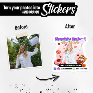 Personalized Stickers for I Said Yesss