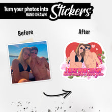 Load image into Gallery viewer, Personalized Stickers for Just Want to say I love you
