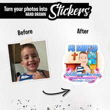 Load image into Gallery viewer, Personalized Stickers for Mi Bautizo
