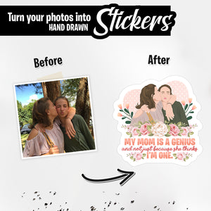 Personalized Stickers for Mom Is a Genius