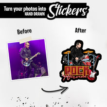 Load image into Gallery viewer, Personalized Stickers for Rock Band
