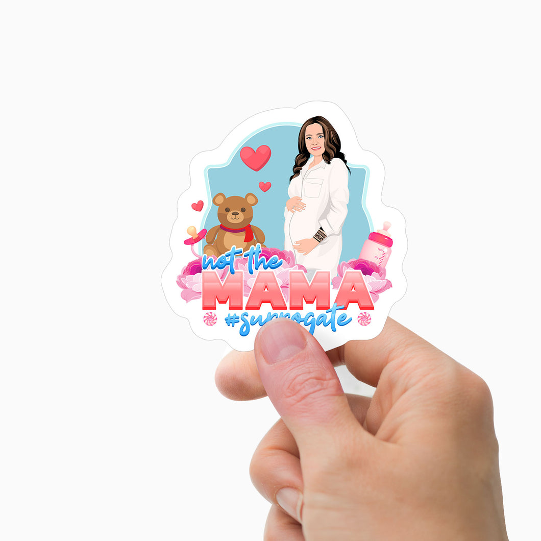 Personalized Surrogate Mother Stickers Personalized