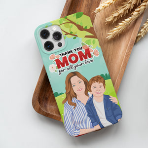 Personalized Thank You Mom Phone Cases