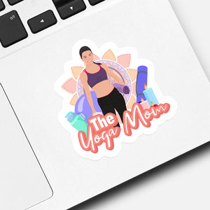 Personalized Yoga Mom Sticker designs customize for a personal touch