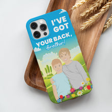 Load image into Gallery viewer, Personalized phone case Got Your Back Brothers
