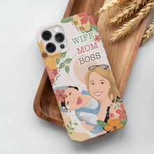 Load image into Gallery viewer, Personalized phone case of your Wife Mom Boss
