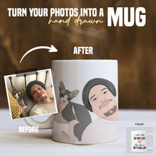 Load image into Gallery viewer, Personalized so my cat can live a better life Coffee Mugs
