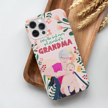 Load image into Gallery viewer, Phone case personalized Promoted to Grandma
