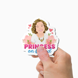 Princess on Board Magnet Personalized