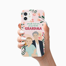 Load image into Gallery viewer, Promoted to Grandma phone case personalized

