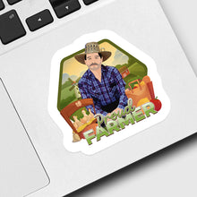 Load image into Gallery viewer, Proud Farmer Sticker designs customize for a personal touch
