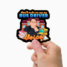 Load image into Gallery viewer, School Bus Driver  Stickers Personalized
