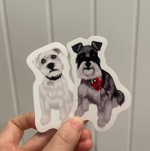 Load image into Gallery viewer, Custom Pet Portrait Stickers
