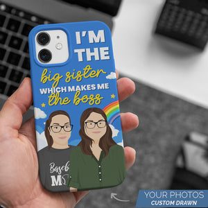 Personalized Custom Big Little Sister Phone Case