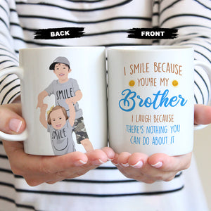 Smile Brother Personalized Coffee Mug